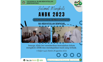 Pelaksaan ANBK MA Hidayatullah